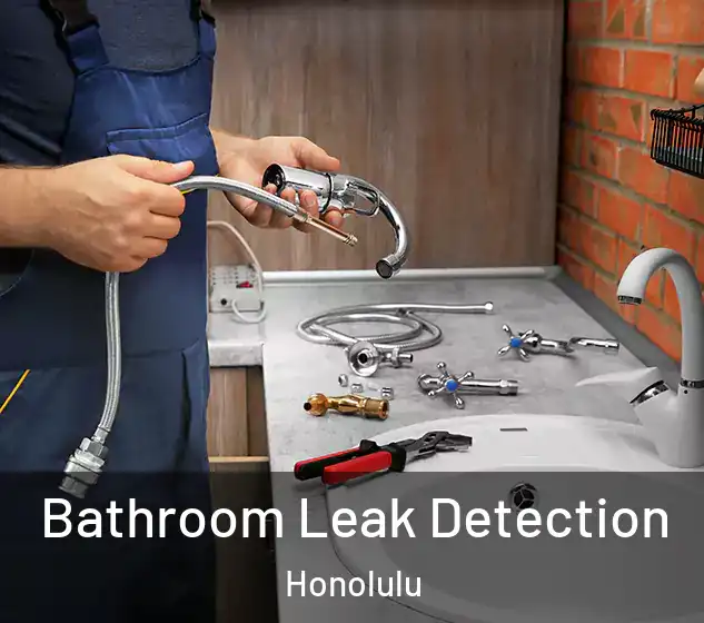  Bathroom Leak Detection Honolulu