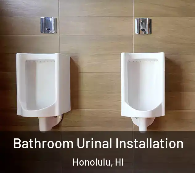  Bathroom Urinal Installation Honolulu, HI