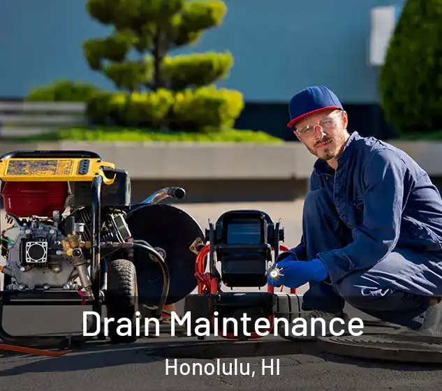  Drain Maintenance Honolulu, HI