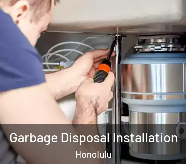  Garbage Disposal Installation Honolulu
