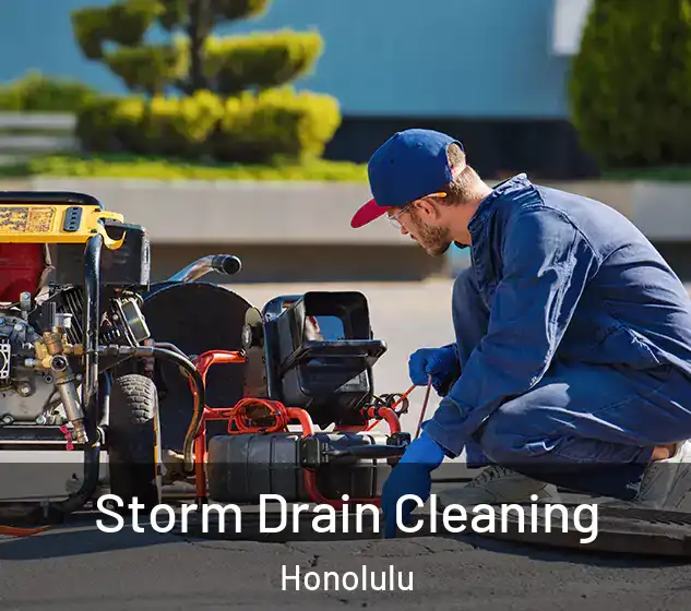  Storm Drain Cleaning Honolulu