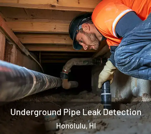  Underground Pipe Leak Detection Honolulu, HI