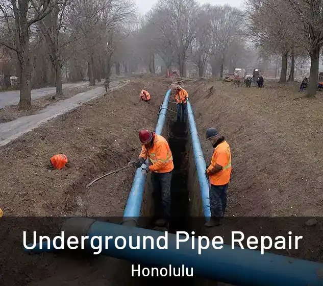  Underground Pipe Repair Honolulu