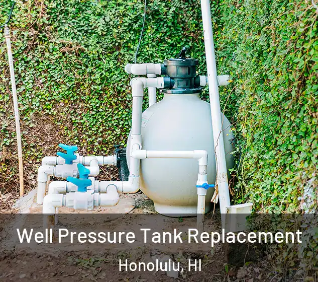  Well Pressure Tank Replacement Honolulu, HI